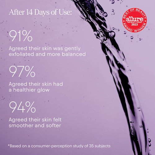 Swatch image of Alpyn Beauty 2% BHA Pore Perfecting Liquid Exfoliator for Brighter and Clearer Skin