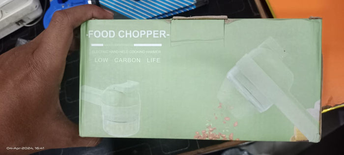 4-in-1 Wireless Handheld Vegetable Cutter & Meat Mincer