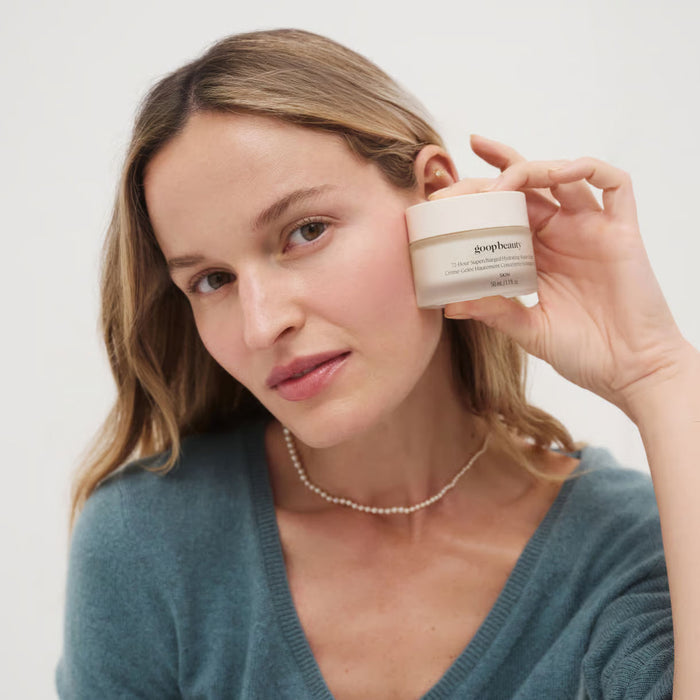 Model image of Goop Beauty 72-Hour Supercharged Hydrating Water-Cream