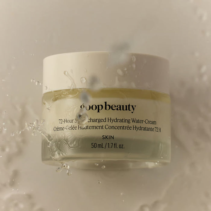 Lifestyle image of Goop Beauty 72-Hour Supercharged Hydrating Water-Cream