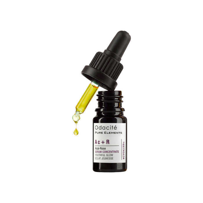 Image of an open Odacité Acai Rose Facial Concentrate