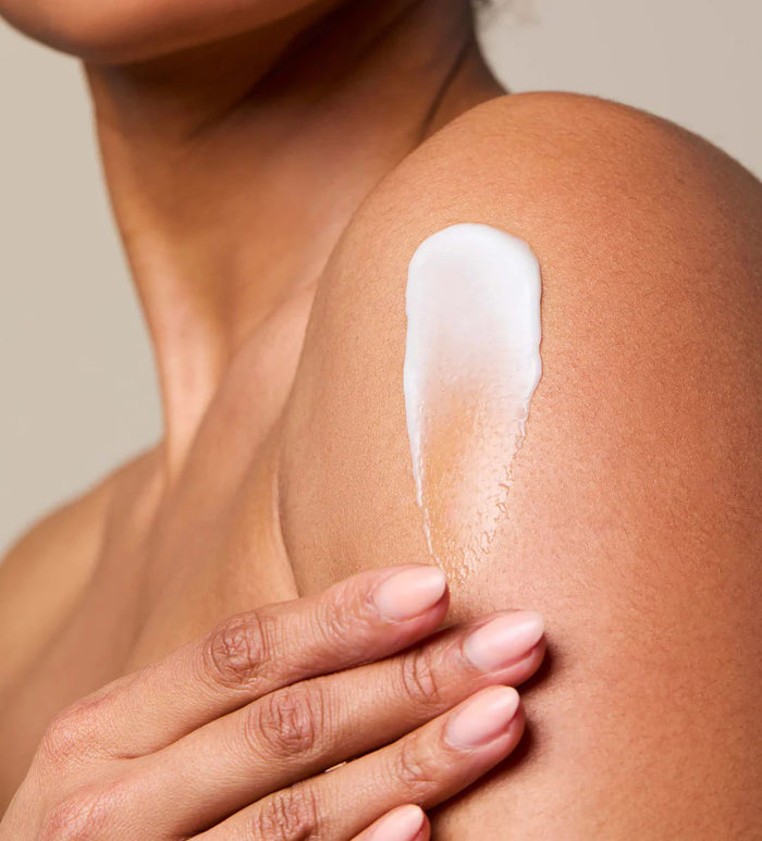 Model image of Susanne Kaufmann AHA Enzyme Body Lotion
