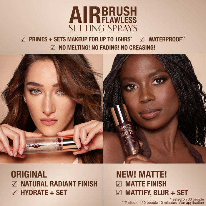 Image of product in the same collection as Charlotte Tilbury Airbursh Flawless Setting Spray Matte
