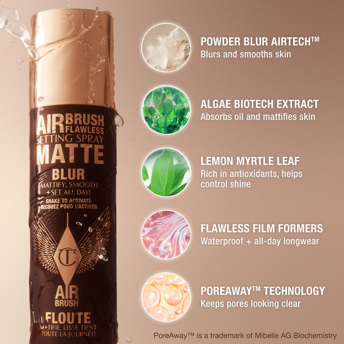 Image of product in the same collection as Charlotte Tilbury Airbursh Flawless Setting Spray Matte