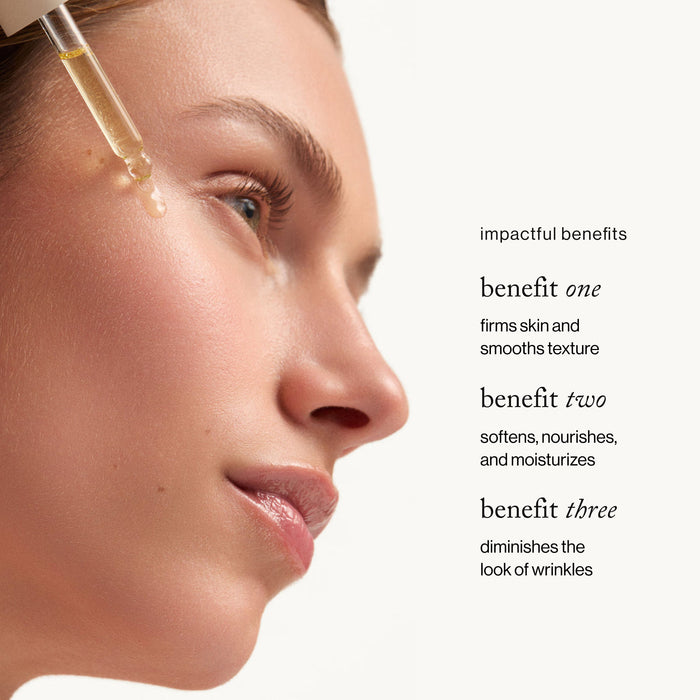 Model image of Goop Beauty All-in-One Super Nutrient Face Oil