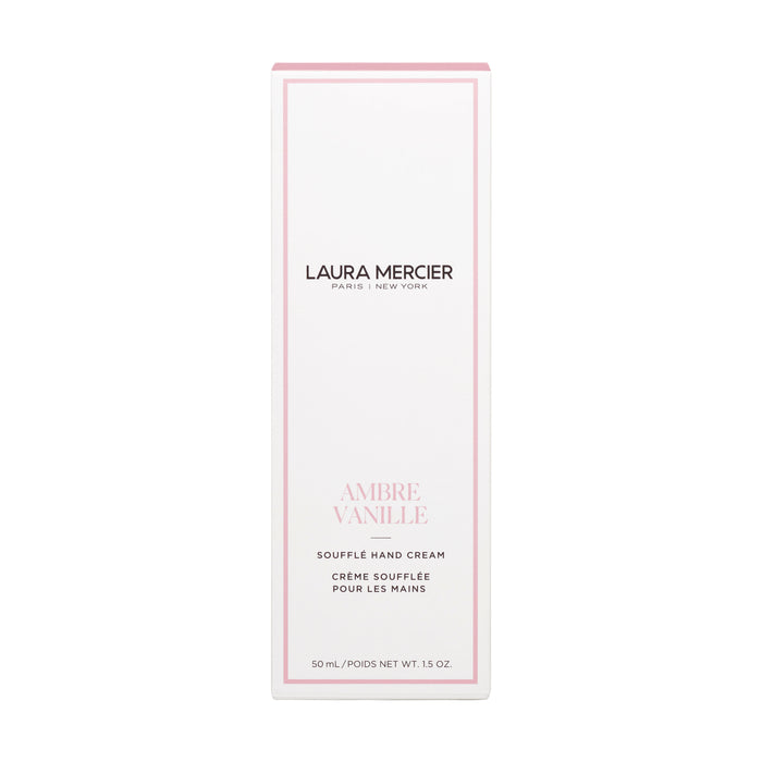 Image of the Laura Mercier Ambre Vanille Soufflé Hand Cream box