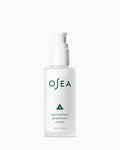OSEA Atmosphere Protection® Cream, 2 oz, daily barrier moisturizer in frosted glass pump bottle on white background