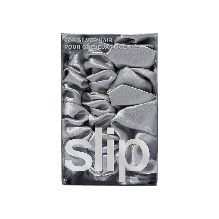 Image of the Slip Back to Basics Assorted Scrunchies variant: Silver box