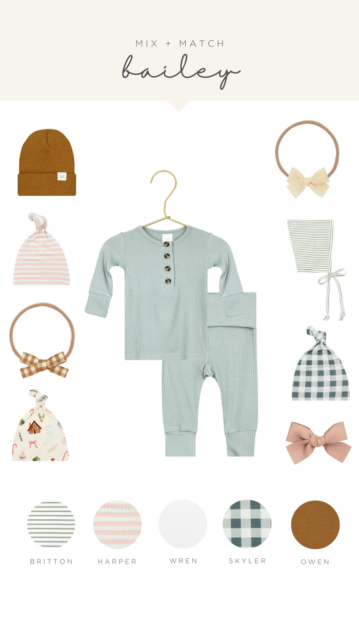 Bailey Ribbed Romper - Size 4/5 Only