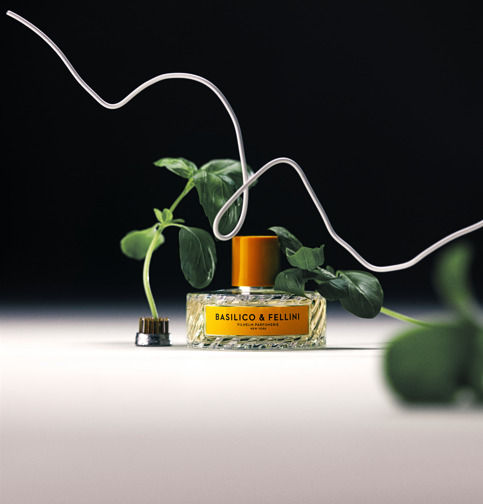 Lifestyle image of Vilhelm Parfumerie Basilico and Fellini Eau de Parfum variant: 1.7 fl oz