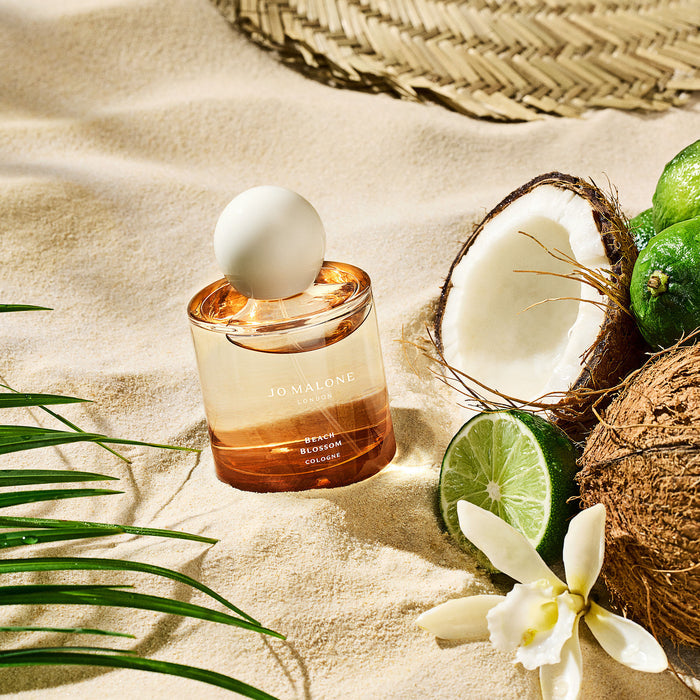 Lifestyle image of Jo Malone London Beach Blossom Cologne with Coconut Water and Vanilla (Limited Edition)
