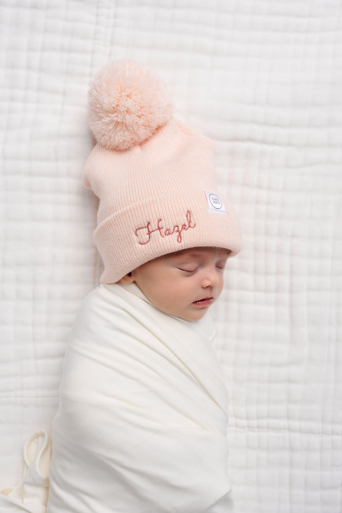 Beanie - Melon Pink