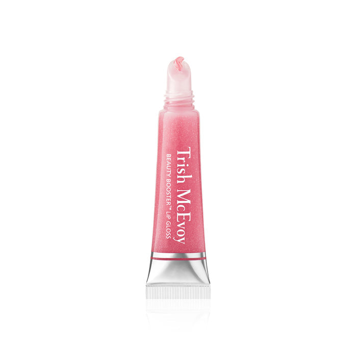 Image of an open Trish McEvoy Beauty Booster Lip Gloss variant: Sexy Petal