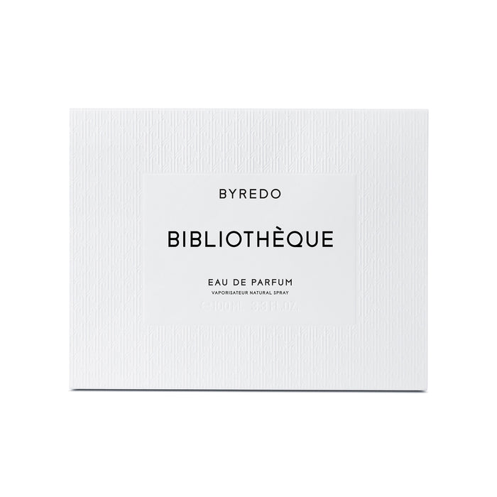 Image of a closed Byredo Bibliotheque Eau de Parfum variant: 3.4 fl oz