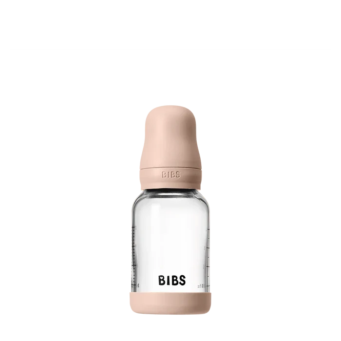Bibs Baby Glass Bottle Complete Set: Blush