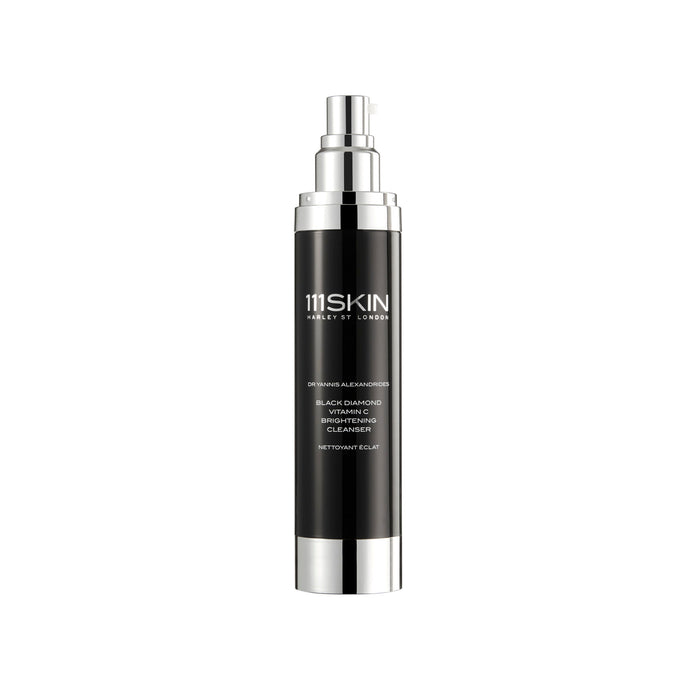 Image of an open 111SKIN Black Diamond Vitamin C Brightening Cleanser