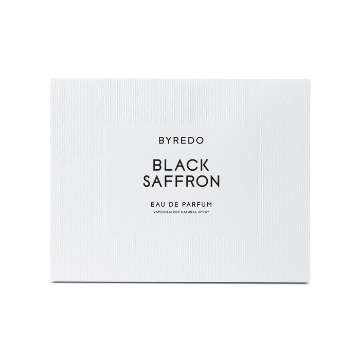 Image of a closed Byredo Black Saffron Eau de Parfum variant: 3.4 fl oz