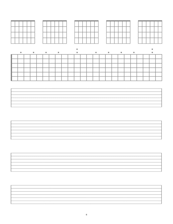 Printed Guitar Book