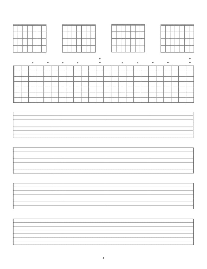 Printed Guitar Book