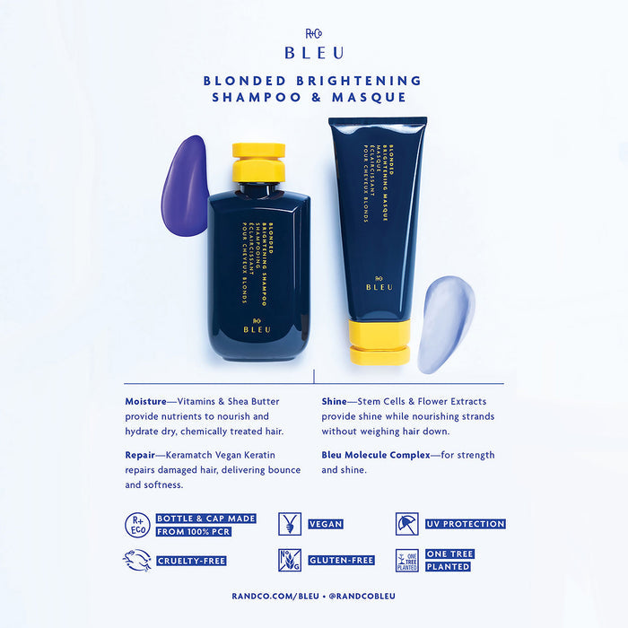 Information related to R+Co Bleu Blonded Brightening Shampoo