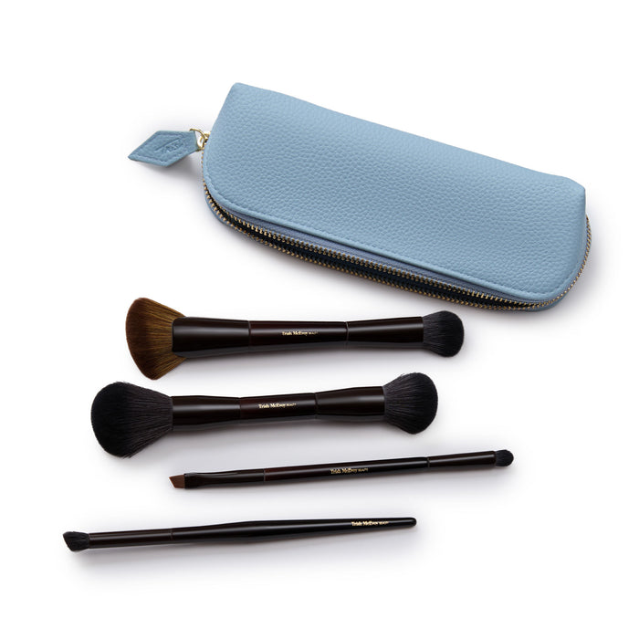 Image of an open Trish McEvoy Bluemercury Exclusive The Power Of Brushes The Essentials