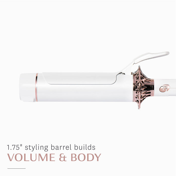 Image of an open T3 BodyWaver 1 ¾” Professional Styling Iron