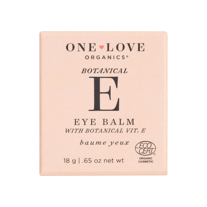 Image of the One Love Organics Botanical E Eye Balm box