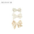 Bow 3 Pack: Ivory