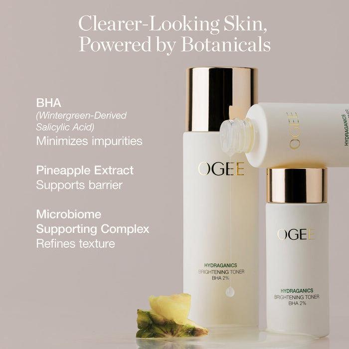 Information related to Ogee Brightening Toner BHA 2%