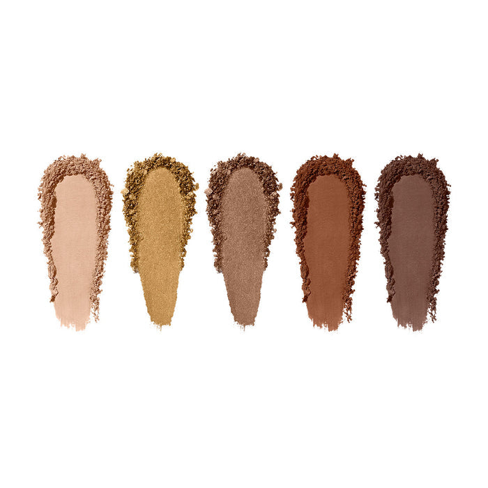 Group swatch image of Bobbi Brown Bronzed Nudes Eye Shadow Palette