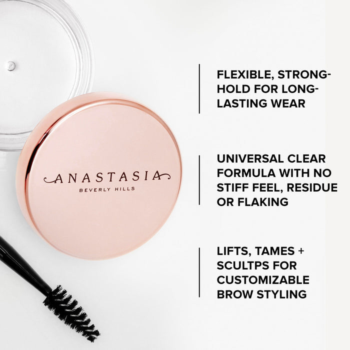 Information related to Anastasia Beverly Hills Brow Freeze Extreme Hold Laminated-Look Sculpting Eyebrow Wax