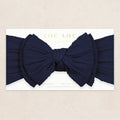 Cable Knit Headband - Navy