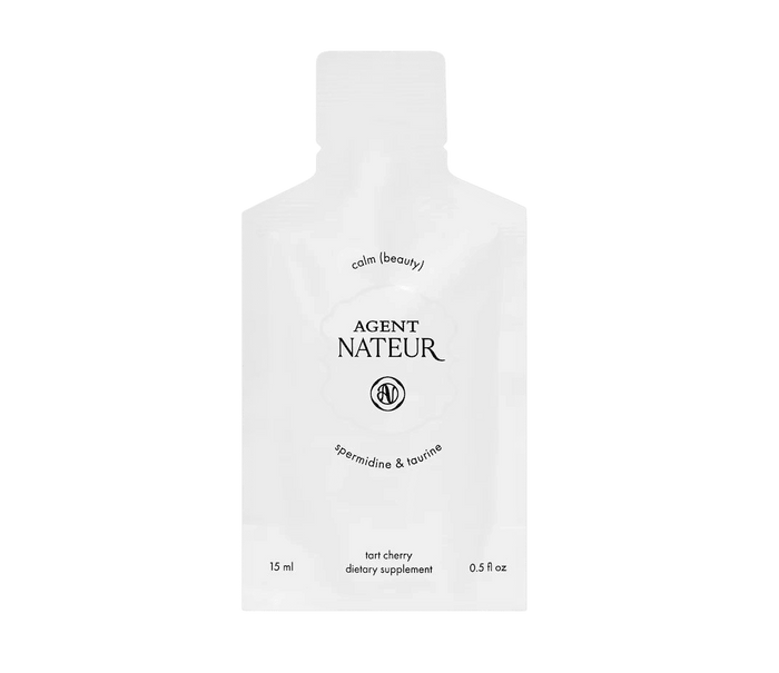 Lifestyle image of Agent Nateur calm (beauty) daily calming autophagy supplement variant: Default Title
