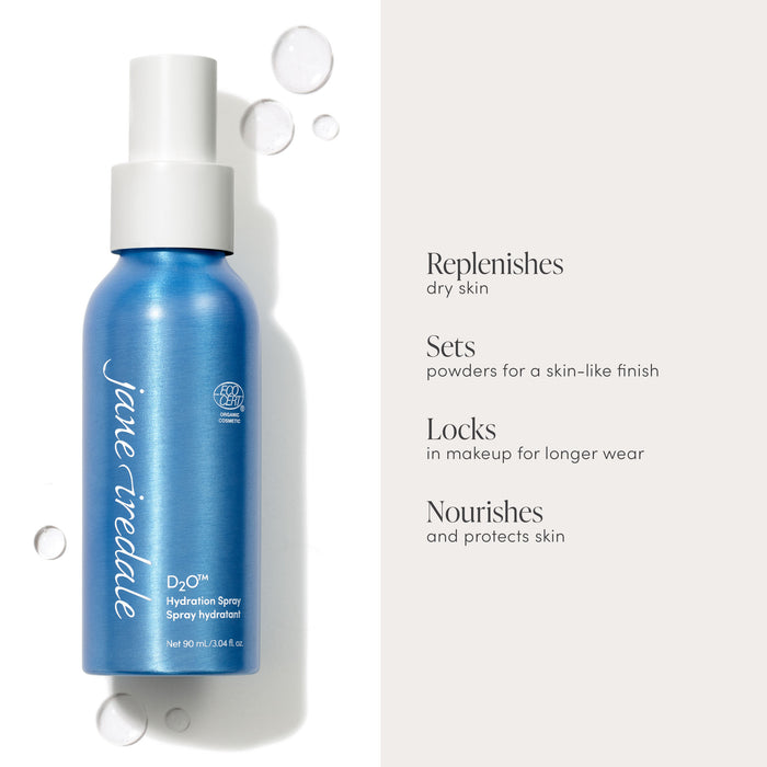 Information related to Jane Iredale D2O Hydration Spray