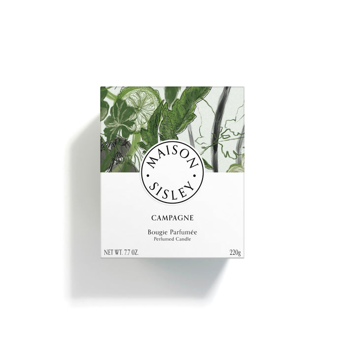 Image of the Sisley Paris Campagne Perfumed Candle box