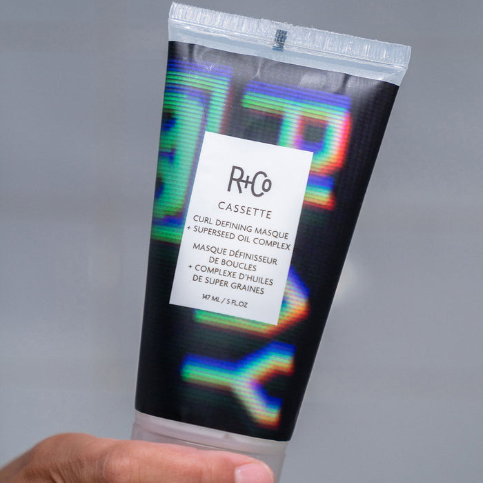 Lifestyle image of R+Co Cassette Curl Masque