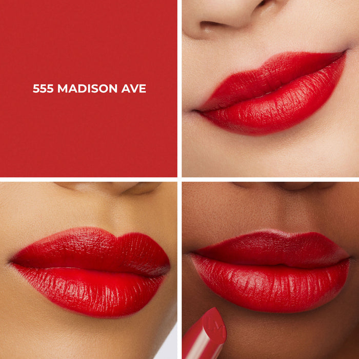 Model image of Laura Mercier Caviar Hydra-Crème Lipstick variant: 555 Madison Ave