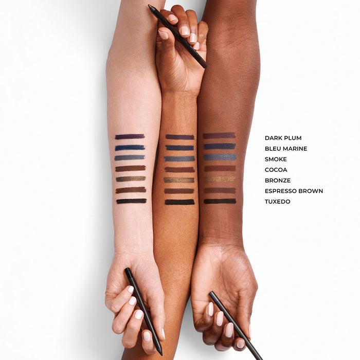 An arm swatch of Laura Mercier Caviar Tightline Eyeliner variant: Tuxedo