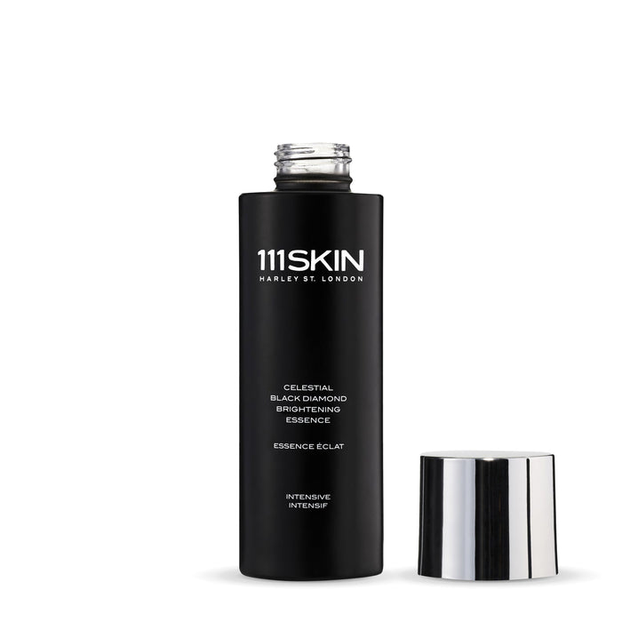 Image of an open 111SKIN Celestial Black Diamond Brightening Essence
