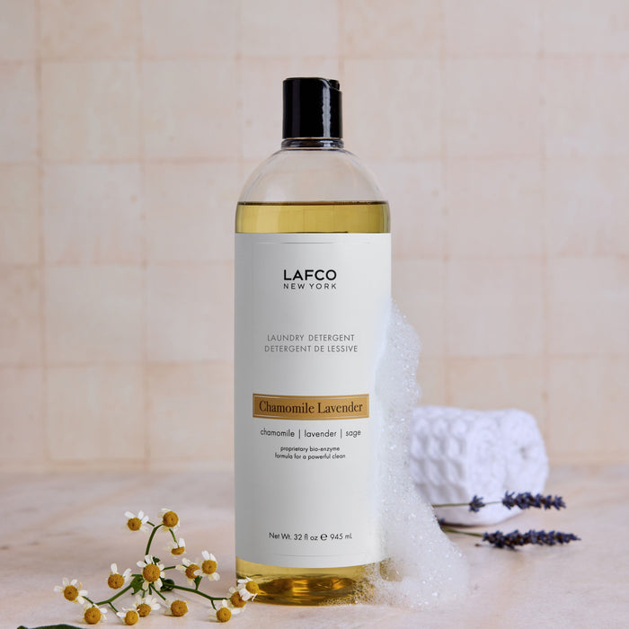 Lifestyle image of Lafco Chamomile Lavender Laundry Detergent