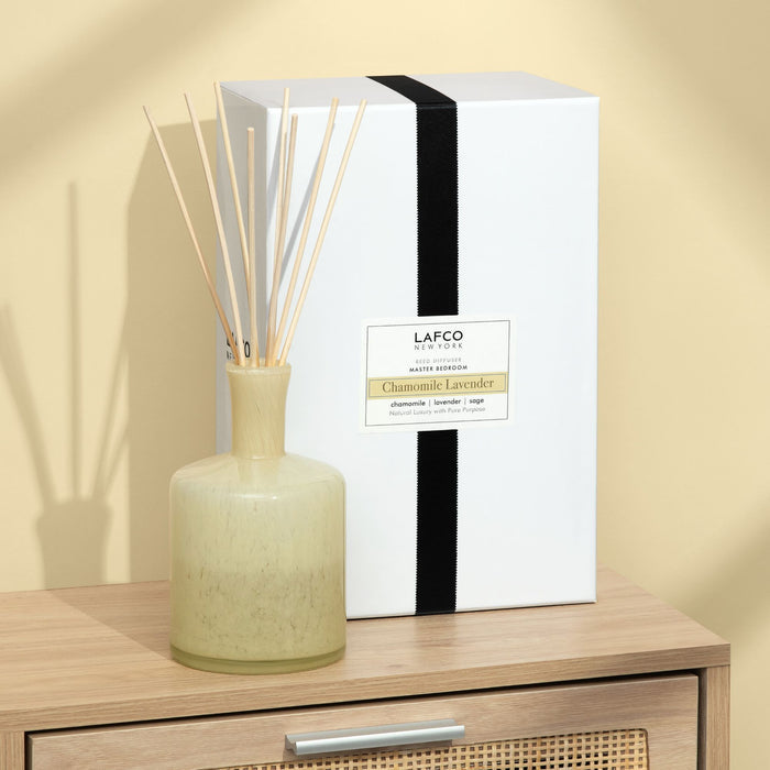 Side image of Lafco Chamomile Lavender Reed Diffuser variant: 15 fl oz (Signature)