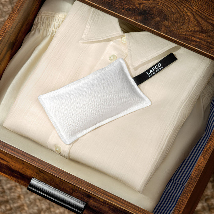 Lifestyle image of Lafco Chamomile Lavender Scented Linen Sachet