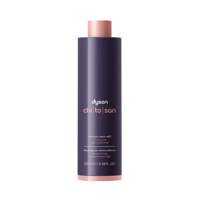 Dyson Chitosan Pre-Style Cream Curly to Coily Light Conditioning variant: 3.38 fl oz (Refill) main image