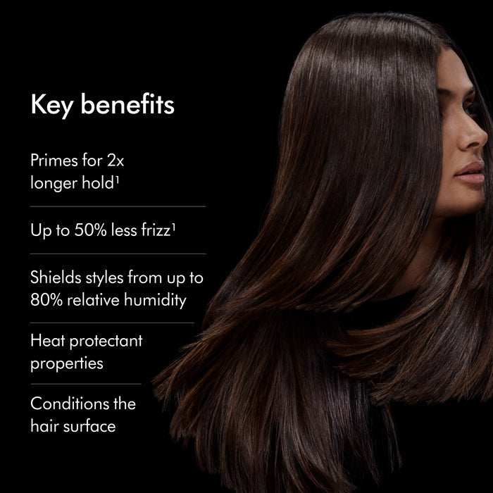 Model image of Dyson Chitosan Pre-style Cream Curly to Coily Rich Conditioning variant: 3.38 fl oz (Refill)