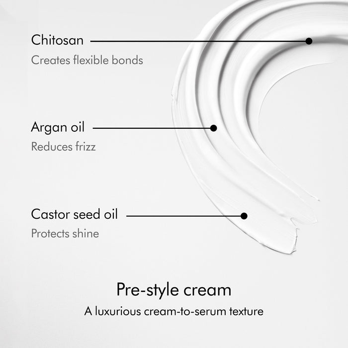 Swatch image of Dyson Chitosan Pre-Style Cream Straight to Wavy Rich Conditioning variant: 3.38 fl oz