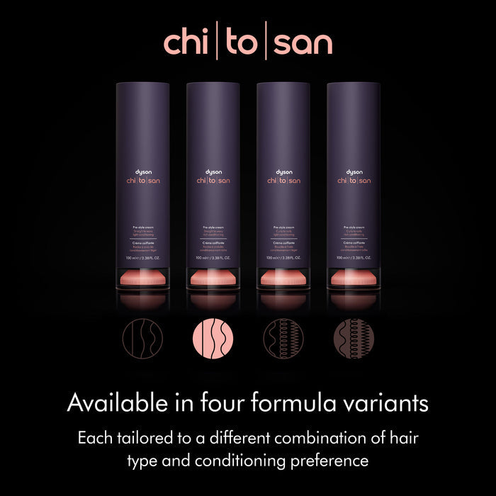Information related to Dyson Chitosan Pre-Style Cream Straight to Wavy Rich Conditioning