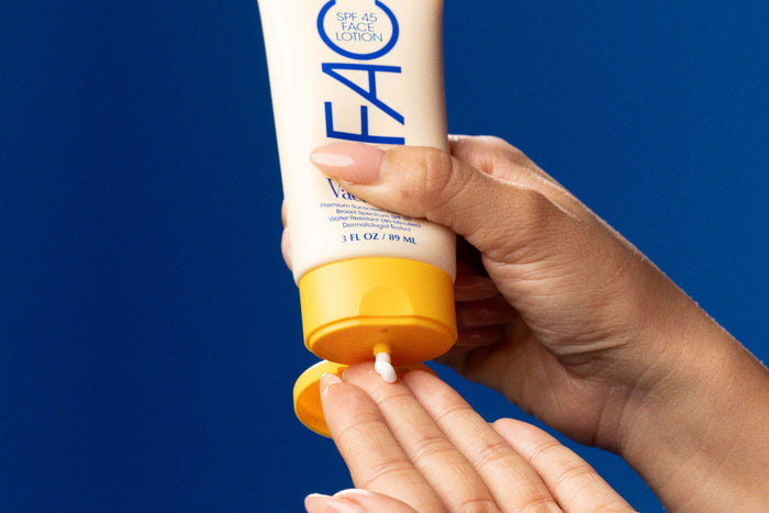 Lifestyle image of Vacation Classic Face Lotion SPF 45