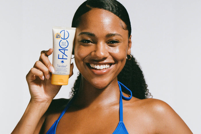 Lifestyle image of Vacation Classic Face Lotion SPF 45