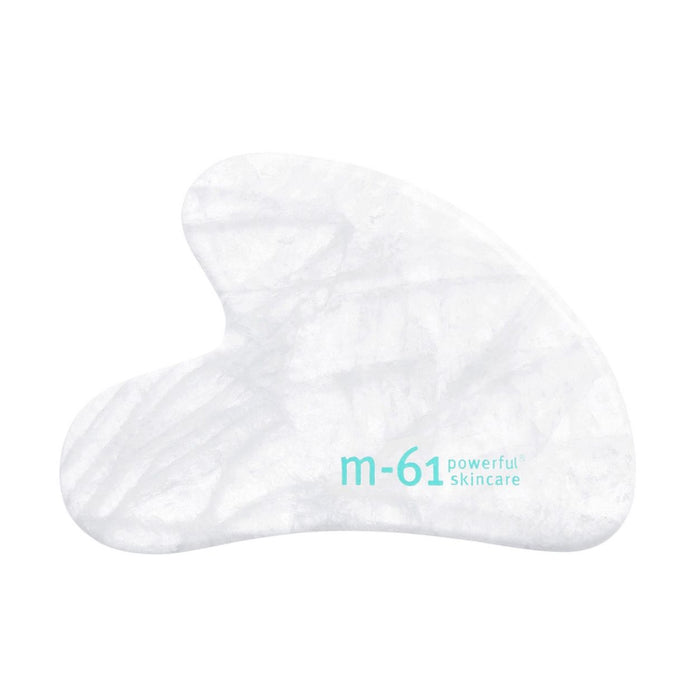 M-61 Clear Quartz Gua Sha main image