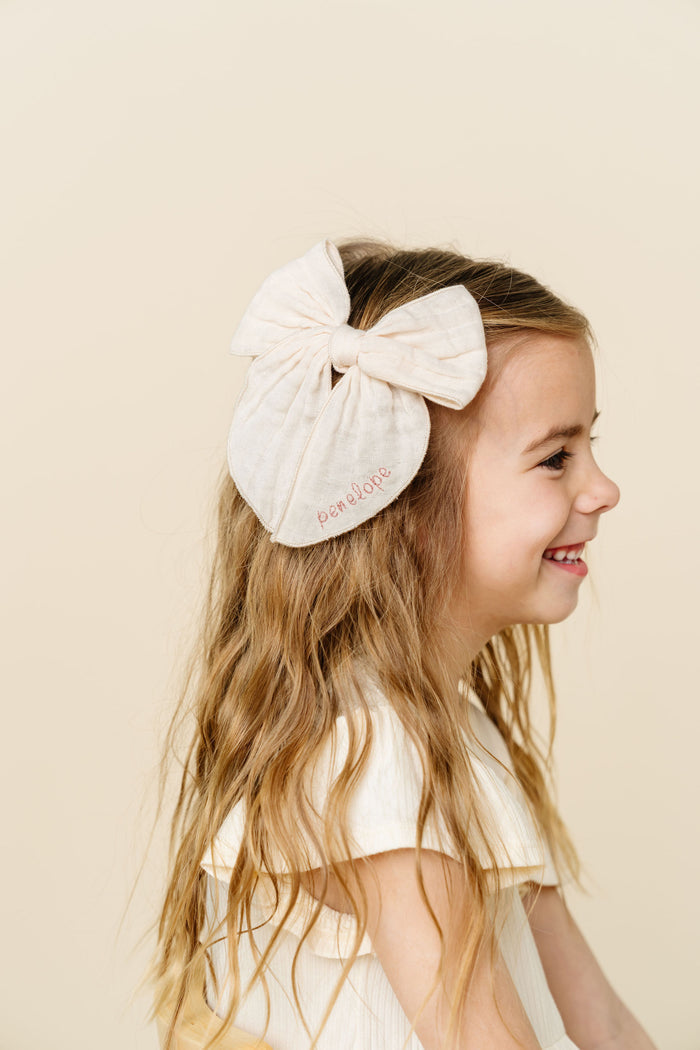 Cloud Muslin™ Heirloom Bow - Steel